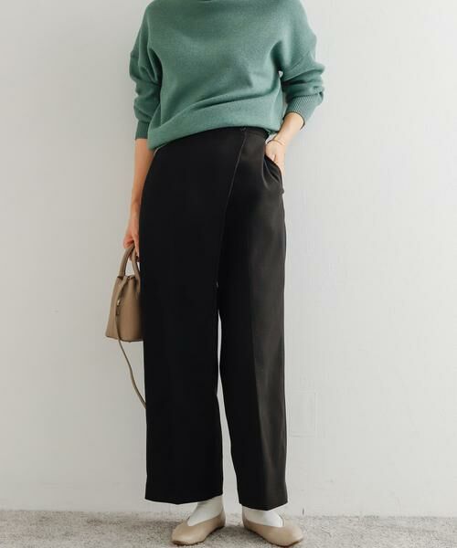 URBAN RESEARCH DOORS / アーバンリサーチ ドアーズ その他パンツ | ラップワイドパンツ | 詳細24