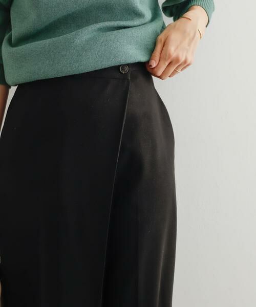 URBAN RESEARCH DOORS / アーバンリサーチ ドアーズ その他パンツ | ラップワイドパンツ | 詳細30