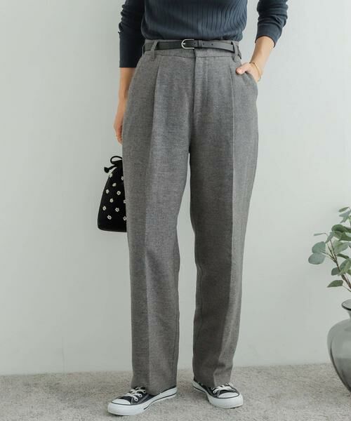 URBAN RESEARCH DOORS / アーバンリサーチ ドアーズ その他パンツ | ウールミックストラウザー | 詳細14