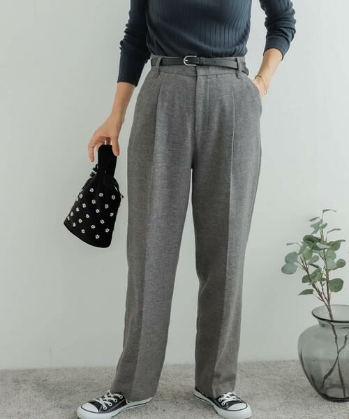 URBAN RESEARCH DOORS / アーバンリサーチ ドアーズ その他パンツ | ウールミックストラウザー | 詳細15