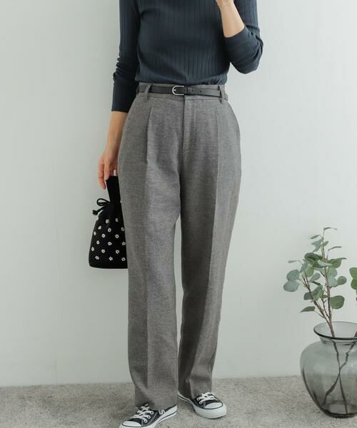 URBAN RESEARCH DOORS / アーバンリサーチ ドアーズ その他パンツ | ウールミックストラウザー | 詳細16