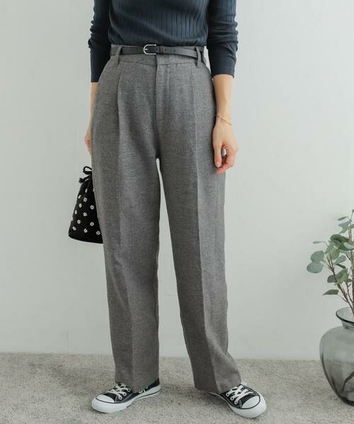 URBAN RESEARCH DOORS / アーバンリサーチ ドアーズ その他パンツ | ウールミックストラウザー | 詳細17