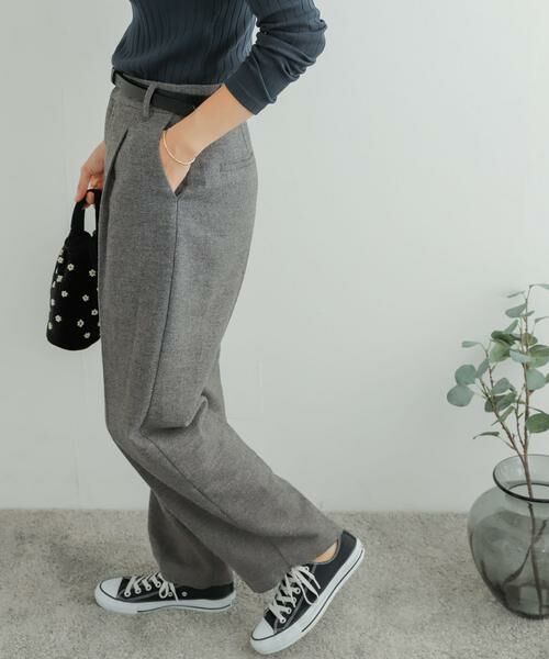 URBAN RESEARCH DOORS / アーバンリサーチ ドアーズ その他パンツ | ウールミックストラウザー | 詳細18