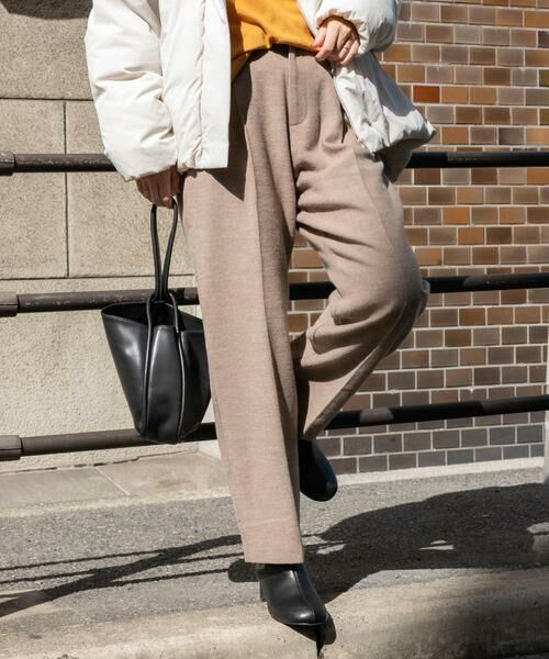 URBAN RESEARCH DOORS/アーバンリサーチ ドアーズ ウールミックストラウザー ベージュ M URBAN RESEARCH DOORS/アーバンリサーチ ドアーズ ウールミックストラウザー ベージュ M
