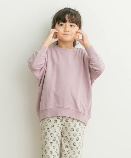 URBAN RESEARCH DOORS / アーバンリサーチ ドアーズ トップス | 裏毛クルーネック切替スウェット(KIDS) | 詳細14