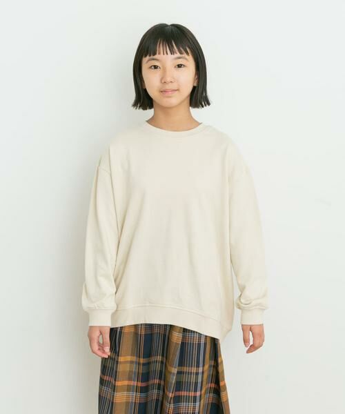 URBAN RESEARCH DOORS / アーバンリサーチ ドアーズ トップス | 裏毛クルーネック切替スウェット(KIDS) | 詳細29