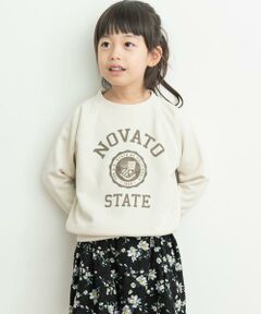 URBAN RESEARCH DOORS / アーバンリサーチ ドアーズ トップス | 『親子リンク』フロッキープリントスウェット(KIDS)
