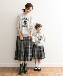 URBAN RESEARCH DOORS / アーバンリサーチ ドアーズ トップス | 『親子リンク』フロッキープリントスウェット(KIDS)