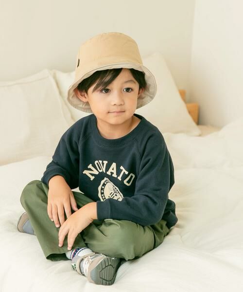 URBAN RESEARCH DOORS / アーバンリサーチ ドアーズ トップス | 『親子リンク』フロッキープリントスウェット(KIDS) | 詳細1