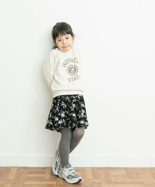 URBAN RESEARCH DOORS / アーバンリサーチ ドアーズ トップス | 『親子リンク』フロッキープリントスウェット(KIDS) | 詳細12