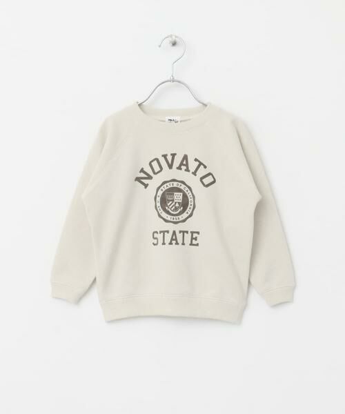 URBAN RESEARCH DOORS / アーバンリサーチ ドアーズ トップス | 『親子リンク』フロッキープリントスウェット(KIDS) | 詳細13