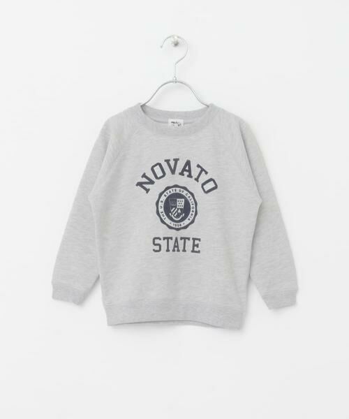 URBAN RESEARCH DOORS / アーバンリサーチ ドアーズ トップス | 『親子リンク』フロッキープリントスウェット(KIDS) | 詳細21