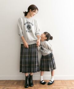 URBAN RESEARCH DOORS / アーバンリサーチ ドアーズ パンツ | 『親子リンク』カラーチェックスカート(KIDS)