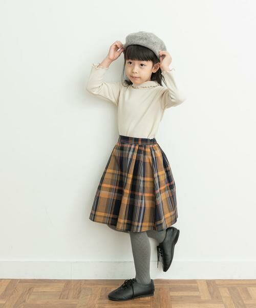 URBAN RESEARCH DOORS / アーバンリサーチ ドアーズ パンツ | 『親子リンク』カラーチェックスカート(KIDS) | 詳細5