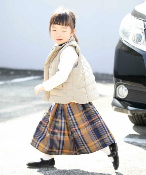 URBAN RESEARCH DOORS / アーバンリサーチ ドアーズ パンツ | 『親子リンク』カラーチェックスカート(KIDS) | 詳細8
