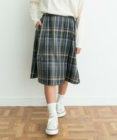 URBAN RESEARCH DOORS / アーバンリサーチ ドアーズ パンツ | 『親子リンク』カラーチェックスカート(KIDS)