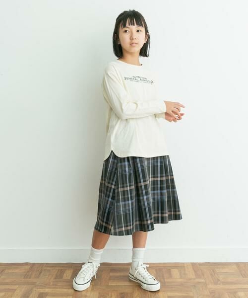 URBAN RESEARCH DOORS / アーバンリサーチ ドアーズ パンツ | 『親子リンク』カラーチェックスカート(KIDS) | 詳細13