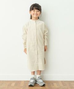 URBAN RESEARCH DOORS / アーバンリサーチ ドアーズ ワンピース | 『親子リンク』『UR TECH』コーデュロイシャツワンピース(KIDS)