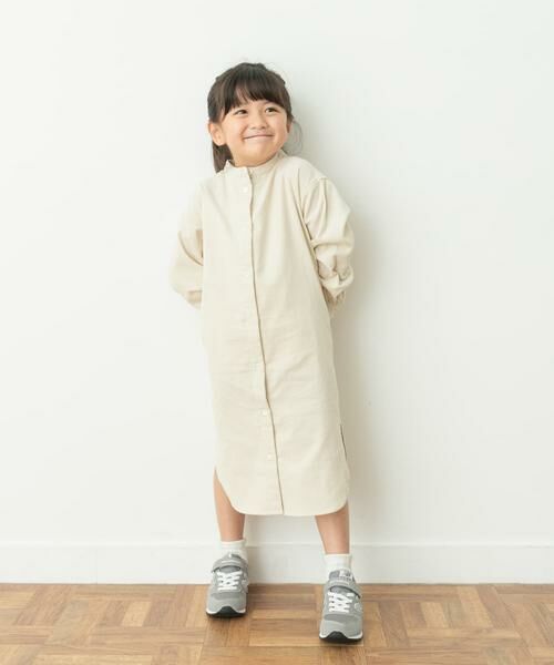 URBAN RESEARCH DOORS / アーバンリサーチ ドアーズ ワンピース | 『親子リンク』『UR TECH』コーデュロイシャツワンピース(KIDS) | 詳細2