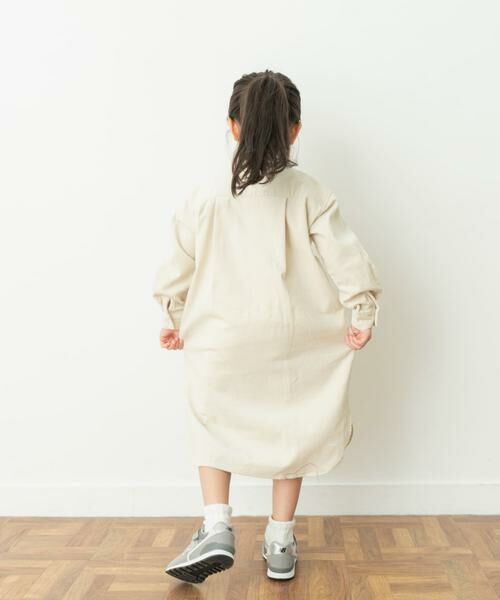 URBAN RESEARCH DOORS / アーバンリサーチ ドアーズ ワンピース | 『親子リンク』『UR TECH』コーデュロイシャツワンピース(KIDS) | 詳細4