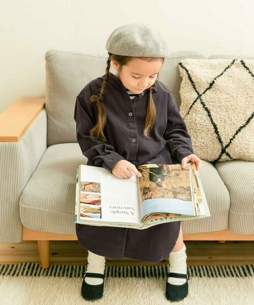 URBAN RESEARCH DOORS / アーバンリサーチ ドアーズ ワンピース | 『親子リンク』『UR TECH』コーデュロイシャツワンピース(KIDS) | 詳細12
