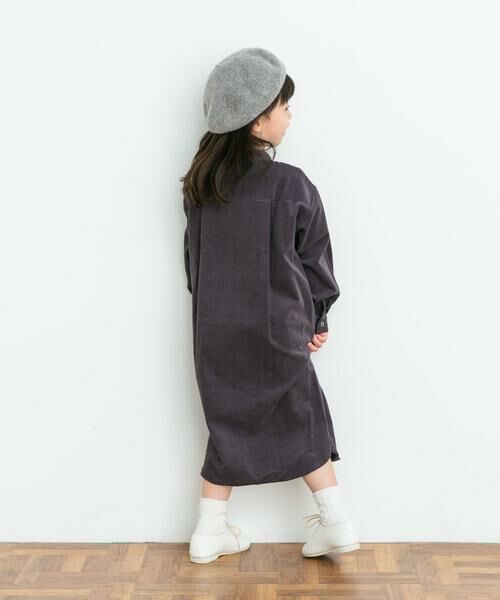 URBAN RESEARCH DOORS / アーバンリサーチ ドアーズ ワンピース | 『親子リンク』『UR TECH』コーデュロイシャツワンピース(KIDS) | 詳細22