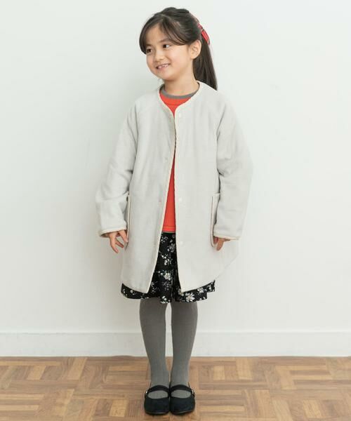 URBAN RESEARCH DOORS / アーバンリサーチ ドアーズ アウター | リバーシブルフリースコート(KIDS) | 詳細4