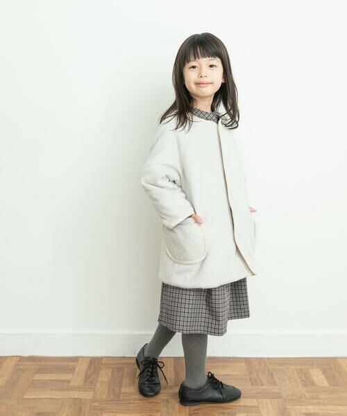 URBAN RESEARCH DOORS / アーバンリサーチ ドアーズ アウター | リバーシブルフリースコート(KIDS) | 詳細9