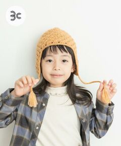 URBAN RESEARCH DOORS / アーバンリサーチ ドアーズ 服飾雑貨 | 耳付き柄編みニット帽(KIDS)