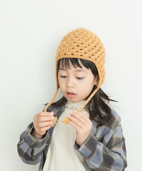 URBAN RESEARCH DOORS / アーバンリサーチ ドアーズ 服飾雑貨 | 耳付き柄編みニット帽(KIDS) | 詳細2