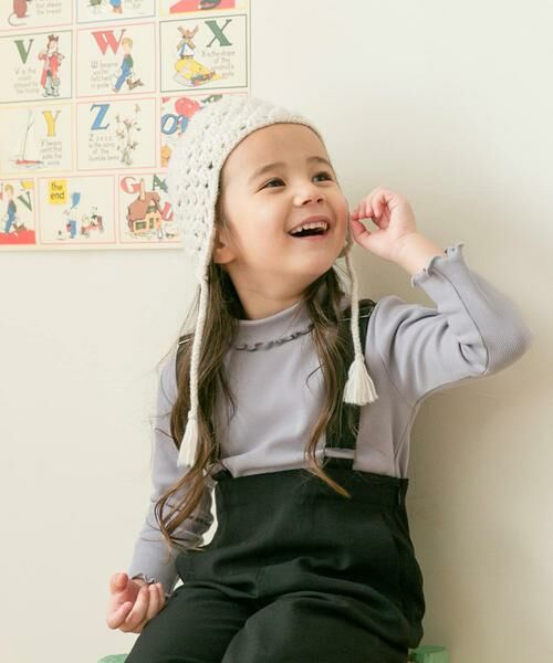 URBAN RESEARCH DOORS / アーバンリサーチ ドアーズ 服飾雑貨 | 耳付き柄編みニット帽(KIDS) | 詳細8