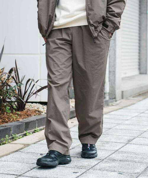 URBAN RESEARCH DOORS / アーバンリサーチ ドアーズ その他パンツ | 『セットアップ対応』URDリップストップナイロンパンツ(グレー系その他)