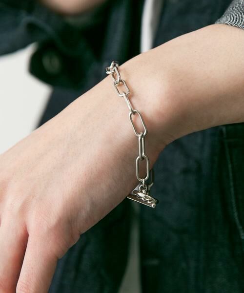 URBAN RESEARCH DOORS / アーバンリサーチ ドアーズ ブレスレット・バングル | スクエアチェーンブレスレット | 詳細1