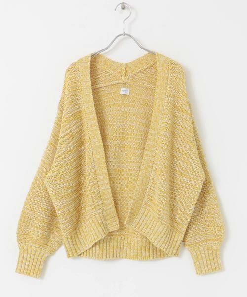 URBAN RESEARCH DOORS / アーバンリサーチ ドアーズ カーディガン・ボレロ | テープヤーンMIXカーディガン | 詳細11