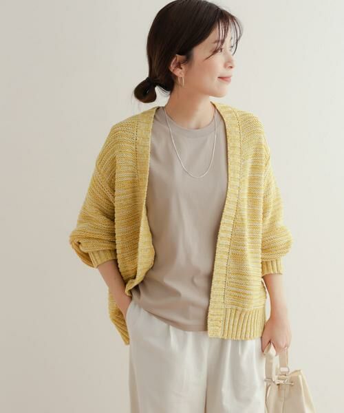 URBAN RESEARCH DOORS / アーバンリサーチ ドアーズ カーディガン・ボレロ | テープヤーンMIXカーディガン | 詳細5