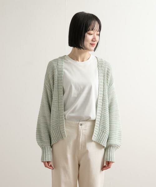 URBAN RESEARCH DOORS / アーバンリサーチ ドアーズ カーディガン・ボレロ | テープヤーンMIXカーディガン | 詳細23