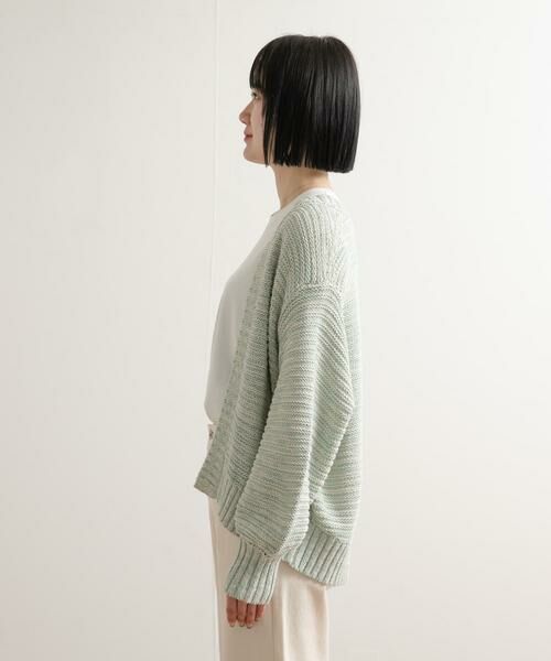 URBAN RESEARCH DOORS / アーバンリサーチ ドアーズ カーディガン・ボレロ | テープヤーンMIXカーディガン | 詳細24