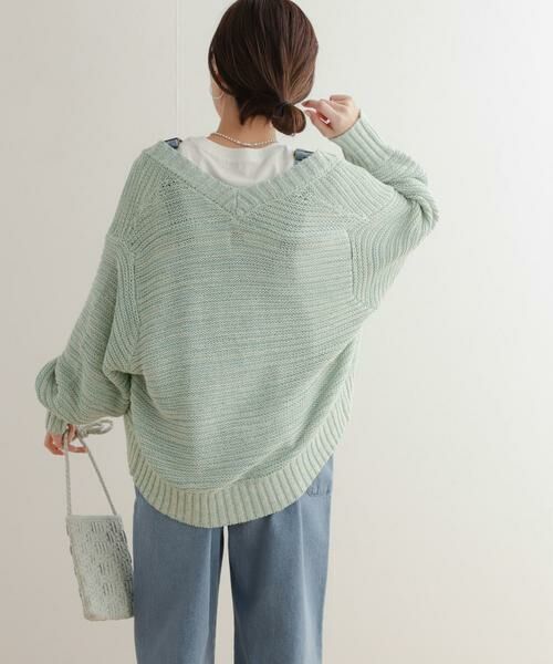 URBAN RESEARCH DOORS / アーバンリサーチ ドアーズ カーディガン・ボレロ | テープヤーンMIXカーディガン | 詳細14