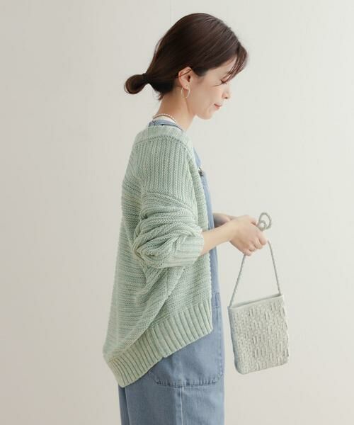 URBAN RESEARCH DOORS / アーバンリサーチ ドアーズ カーディガン・ボレロ | テープヤーンMIXカーディガン | 詳細16