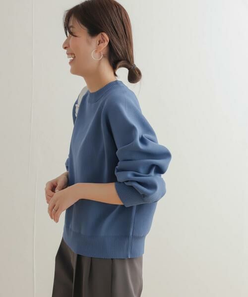 URBAN RESEARCH DOORS / アーバンリサーチ ドアーズ ニット・セーター | スポンディングニットプルオーバー | 詳細2