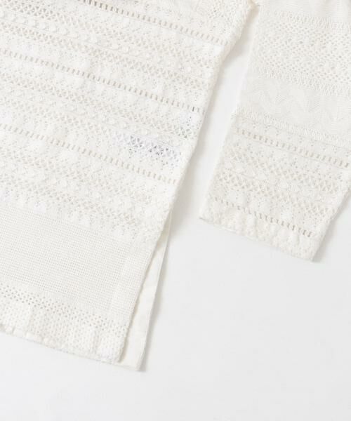 URBAN RESEARCH DOORS / アーバンリサーチ ドアーズ その他トップス | コットンレースフーディープルオーバー | 詳細15