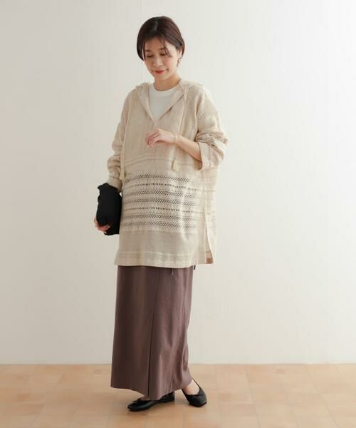 URBAN RESEARCH DOORS / アーバンリサーチ ドアーズ その他トップス | コットンレースフーディープルオーバー | 詳細25