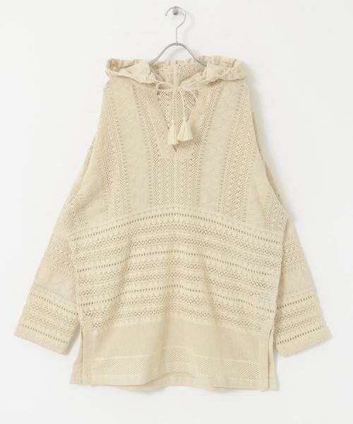 URBAN RESEARCH DOORS / アーバンリサーチ ドアーズ その他トップス | コットンレースフーディープルオーバー | 詳細29