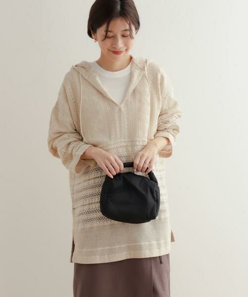 URBAN RESEARCH DOORS / アーバンリサーチ ドアーズ その他トップス | コットンレースフーディープルオーバー | 詳細18