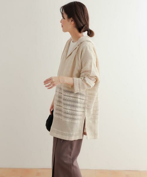 URBAN RESEARCH DOORS / アーバンリサーチ ドアーズ その他トップス | コットンレースフーディープルオーバー | 詳細19