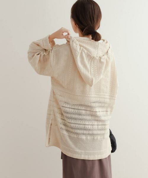 URBAN RESEARCH DOORS / アーバンリサーチ ドアーズ その他トップス | コットンレースフーディープルオーバー | 詳細20