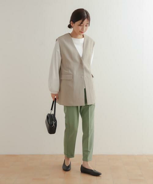 URBAN RESEARCH DOORS / アーバンリサーチ ドアーズ その他パンツ | ストレッチテーパードイージーパンツ | 詳細20