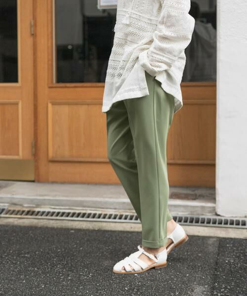 URBAN RESEARCH DOORS / アーバンリサーチ ドアーズ その他パンツ | ストレッチテーパードイージーパンツ | 詳細3