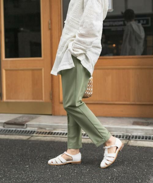 URBAN RESEARCH DOORS / アーバンリサーチ ドアーズ その他パンツ | ストレッチテーパードイージーパンツ | 詳細4