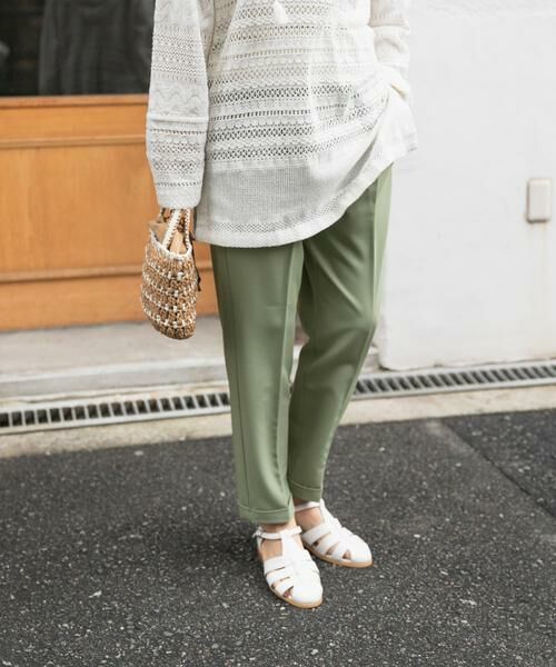 URBAN RESEARCH DOORS / アーバンリサーチ ドアーズ その他パンツ | ストレッチテーパードイージーパンツ | 詳細6